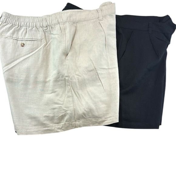 Time and Tru woman’s linen blend trouser short bundle size XL - Picture 1 of 15